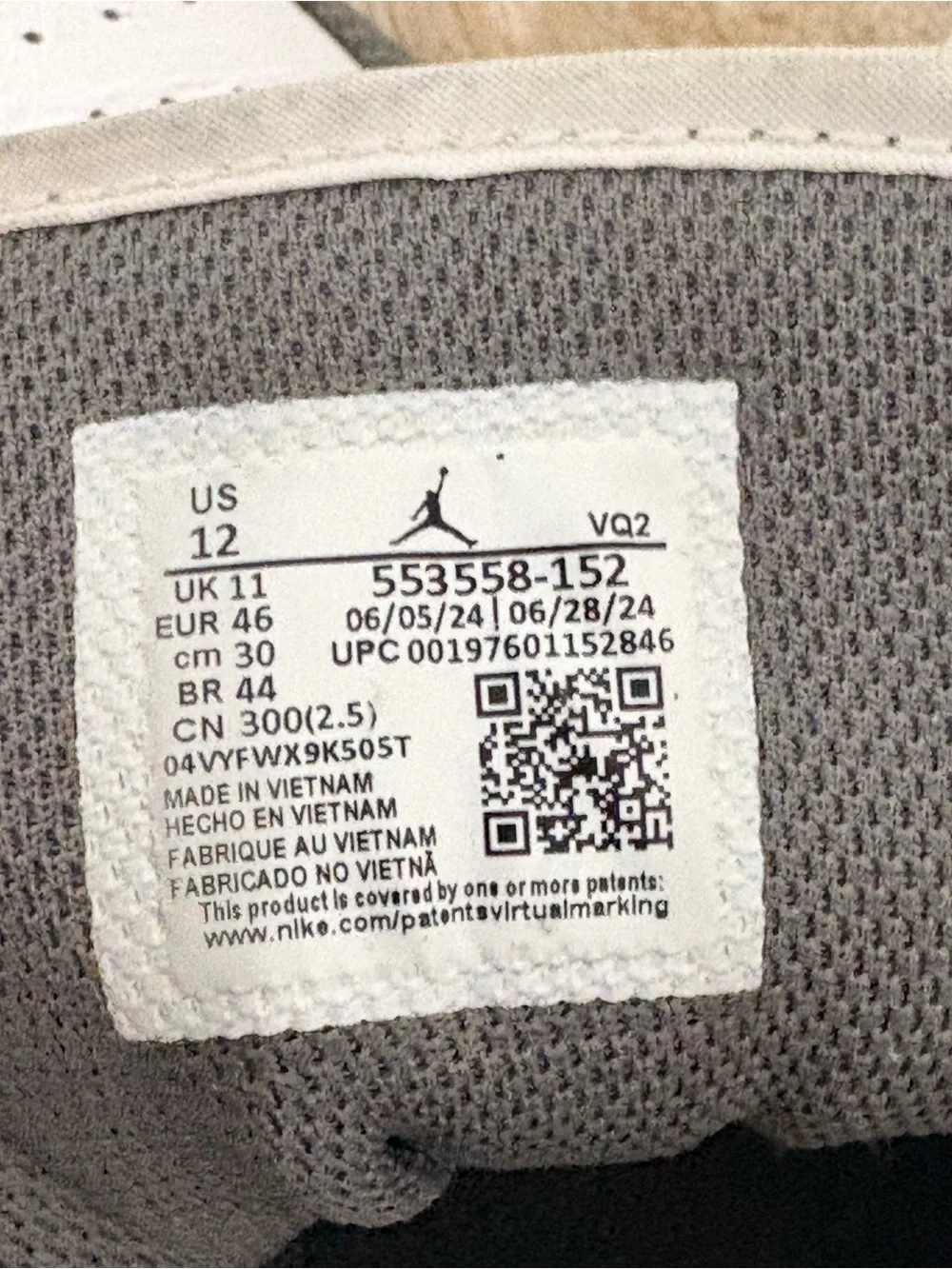 Jordan air low